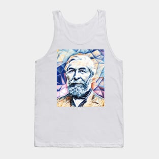 Jean Charles Galissard de Marignac Snowy Portrait | Jean Charles Galissard de Marignac Artwork 8 Tank Top